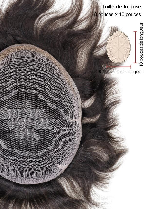 Système de cheveux à lacet complet-4