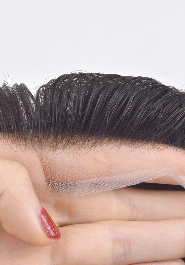 Système de coiffure à pince pour hommes