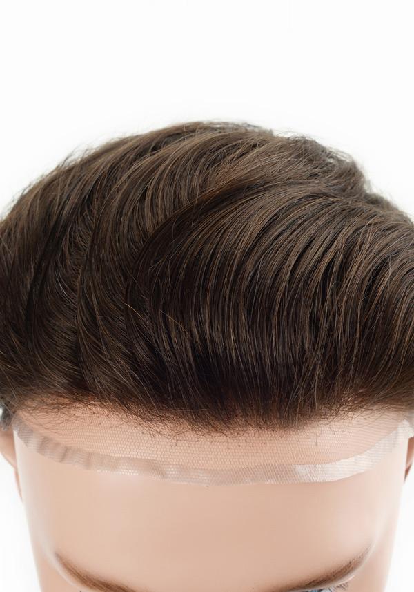 S15+ Stock French Lace Front Hair Pieces for Men